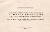 Documentos Basicos y Bases Politicas de las FF.AA. para el Proceso de …apm.gov.ar/periplosdememorias/materiales/1-1/Documentos/ActaJunta/Acta... · del Proceso de Reorganización