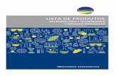 LISTA DE PRODUTOS - bioMérieux Portugal · 2019-09-04 · LISTA DE PRODUTOS JANEIRO DE 2019 BACTERIOLOGIA 5 Meios de transporte 5 Meios conservação de estirpes 5 Sistema de incubação:
