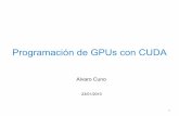 Programación de GPUs con CUDA - WordPress.com...4 Supercomputadores Mapa de los 100 supercomputadores [1700 teraflops – 27 teraflops] [US$133M - ] Sudamérica: posiciones 306 y