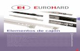 Elementos de cajón - euro-hard.com.areuro-hard.com.ar/wp-content/uploads/2017/05/EH_CAT201811_U04.pdf34 + info en Herrajes para Muebles Medidas indicadas sin compromiso. Nos reservamos