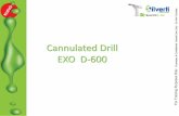 Cannulated Drill EXO D-600Sierra Sagital mini E-600SSM-2 Sierra reciprocante E-600SRU Adaptador de clavo intra medular (0.6 –1,6 mm) E-600IMNA-2 ... Stryker System 7 ... de poder