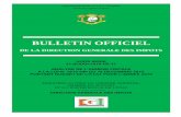 BULLETIN OFFICIELdgi.gouv.ci/images/PDF/bulletin_officiel_dgi_2016.pdfA cakle REPUBLIQUE DE COTE D’IVOIRE Union-Discipline-Travail BULLETIN OFFICIEL DE LA DIRECTION GENERALE DES