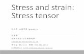 Stress and strain: Stress tensor - GitHub Pages · stress state (응력상태) §따라서, 응력상태는총9개의구성성분으로표현될수있다. §그9개의구성성분중3가지는수직성분(normal