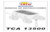 TCA 13500 · Marchesan Implementos e Máquinas Agrícolas TATU S.A. TCA 13500 1 Introducción El transbordo de tiro para cereales y abono modelo TCA 13500 fue desarrollado para el
