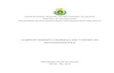 COMPORTAMENTO DINÂMICO EM TORRES DE AEROGERADORES · Souza, A J. Comportamento Dinâmico Em Torres De Aerogeradores. 2018. 89 p. Dissertação de Mestrado (Programa de Pós-Graduação