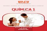 QUÍMICA 1 - Cobach Sonoramail.cobachsonora.edu.mx/files/guiasdidacticas/1semestre/... · 2016-08-17 · BLOQUE V. INTERPRETAS ENLACES QUÍMICOS E INTERACIONES INTERMOLECULARES. En