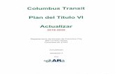  · Actualizado 28/09/2017 por [ACTUALIZACIÓN DE COLUMBUS TíTULO VI] Declaración de política El ColumBUS como receptor de la Administración Federal de Tránsito (FTA) otorgará