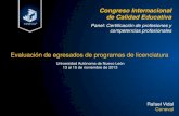 Congreso Internacional de Calidad Educativaeventos.uanl.mx/cice/pdf/RafaelSantiagoVidal.pdf · 30. Ingeniería Civil 31. Ingeniería Computacional 32. Ingeniería de Software 33.