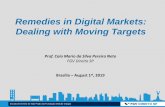 Remedies in Digital Markets: Dealing with Moving Targets · Prof. Caio Mario da Silva Pereira Neto FGV Direito SP Brasília –August 1st, 2019. Escola de Direito de São Paulo da