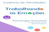 Trabalhand as Em ções · Psicologia Acessível é um projeto idealizado pela psicóloga Ane Caroline Janiro (CRP 06/119556) e tem como objetivo tornar a Psicologia mais próxima