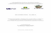 Relatório Final PA 1669-15 · adoção de práticas conservacionistas baseadas no mínimo revolvimento, aporte de resíduos e na inclusão de gramíneas perenes na rotação de culturas