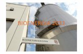 BIOENERGIA 2011 - Ategrus · BIOMETANIZACIÓN ALICANTE La tecnología implantada en la Biometanización de Alicante es de una única etapa por vía seca, en condiciones termófilas