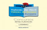 Valores da Europa - biblioteca.cm-gondomar.ptbiblioteca.cm-gondomar.pt/Portals/6/Concursos/Regulamento Concurso... · Desenvolver nos jovens valores de democracia e de cidadania europeia,