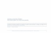 MODELO DE RELATÓRIO DE AUDITORIA DE PÓS-AVALIAÇÃO · 2019-12-03 · Modelo de Relatório de Auditoria de Pós-Avaliação (Versão 1 - Outubro 2017) 3 Pressupostos da auditoria