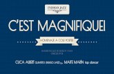 C’EST MAGNIFIQUE!sansilvania.com/wp-content/uploads/2018/07/CEST... · INDIGO JAZZ es una banda de jazz formada en el año 2014 por músicos de dilatada experiencia, con la intención