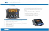 Portable Gas Detector - teledynegasandflamedetection.com · • Registro de datos para certificados de calibración, gestión de datos y registro de eventos • Construcción robusta
