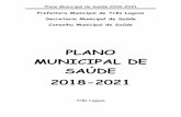 PLANO MUNICIPAL DE SAÚDE 2018-2021xsic.com.br/treslagoas/gestor/modulos/arquivos/organograma/71.pdf · Plano Municipal de Saúde 2018-2021 4 ELABORAÇÃO: Acácia Gimenez Barreto,