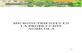 MICRONUTRIENTES EN LA PRODUCCIÓN AGRÍCOLAdicea.chapingo.mx/wp-content/uploads/2018/05/... · El estudio se realizó en el ciclo de cultivo 2016-2017, en un invernadero de estructura