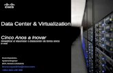 Data Center & Virtualization - Cisco · Data Center & Virtualization Cinco Anos a Inovar Simplificar & Maximizar o Datacenter de forma única e real Bruno Espadinha Systems Engineer