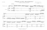 Flight of the Bumblebee Rimsky-Korsakov SCORE...Flight of the Bumblebee Arranged for SopranoSax & Piano by James M. Guthrie, ASCAP Rimsky-Korsakov from TheTaleof TsarSaltan ActIII