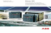 Apéndice del Emax DC catálogo técnico Interruptores de … · 2018-05-09 · Apéndice del Emax DC catálogo técnico Interruptores de maniobra-seccionadores de baja tensión y