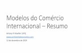 Modelos do Comércio Internacional – Resumocontinentaleconomics.com/files/Com_rcio_Int._Resumo.2019.Dez09.pdf · MODELO HECKSCHER-OHLIN Dois países (A e B) têm a mesma preferência
