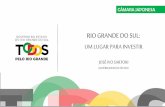 RIO GRANDE DO SULjp.camaradojapao.org.br/upload/files/sarutori.pdf · 2016-07-11 · abertura para o mundo-buscamos fazer do rio grande do sul um estado mais competitivo nas negociaÇÕes