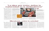 Katixa Agirre, escritora “La idea que mejor define la ...editorialtransito.es/wp-content/uploads/2019/12/pergola06-Diciembre-2019-Las-madres-no...hibridación entre el ensayo y la
