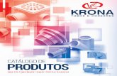 CATÁLOGO DE PRODUTOS - Krona - Tubos e Conexõeskrona.com.br/wp-content/uploads/2017/03/Catalogo-de-Produtos-Krona-2017.pdf · tubos e conexÕes roscÁveis/fita veda rosca esgoto