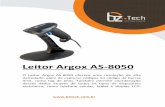 Manual Argox AS-8050 - Bz Tech Automação Comercial · 2018-01-05 · Leitor Argox AS-8050 O Leitor Argox AS-8050 oferece uma resolução de alta densidade, além de capturar códigos