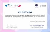 Certificado - eventos.ufu.br · Certificamos para os devidos fins que Leonardo Henrique Soria participou do evento “XIX Semana da Matemática e IX Semana da Estatística” da Faculdade