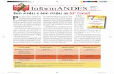 Junho de 2018 Bem vindas e bem vindos ao 63º Conad! Psinduece.org.br/wp-content/uploads/2018/06/Informandes_1.pdf · 2018-06-29 · Informativo Especial 63º Conad #1 Fortaleza (CE)