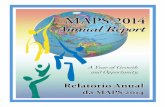 Annual Reportmaps-inc.org/.../2017/06/MAPS-Annual-Report-2014-sm.pdfhelp. But we keep moving forward, building on our success, and planning ahead for more services we know will be