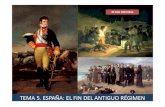 Espa a fin del AR fin del AR.pdf · La crisis del Antiguo Régimen se produjo en España durante los reinados de: Carlos IV, rey entre 1788 y 1808 su hijo, Fernando VI', rey entre