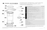 Solatube Brighten Up Series · 2018-05-31 · (non incluso in alcuni kit, ... n. 6 x 40 mm (1 5/8") (4) 8 3 Attrezzatura occorrente: Sega a gattuccio Seghetto portatile o ... Si potrebbero