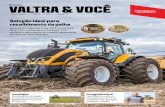 Solução ideal para recolhimento da palha · de área produtiva, divididos entre quatro fazendas locali-zadas em Minas Gerais e em Goiás, o produtor, natural de Espumoso (RS), trabalha