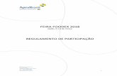 FEIRA FOODEX 2018 - Apex-Brasilarq.apexbrasil.com.br/emails/foodex/2018/1_a/regulamento.pdfesta reunião, com a definição do local, data e horário de sua realização. A data provável