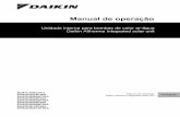 Manual de operação - Daikin · Trabalhos na Daikin Altherma EHS(X/H) (como p.ex. a montagem, a ligação e a primeira colocação em funciona-mento) apenas por pessoas que estejam