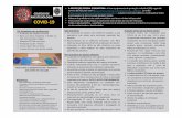 COVID-19 para os anestesiologistas (vs2.13Mar20) · COVID-19 COLÉGIO DE ANESTESIOLOGIA • A PROTECÇÃO PESSOAL É PRIORITÁRIA: utilizar equipamento de protecção individual (EPI)