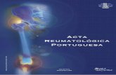 Acta Reumatológica Portuguesa · ÓRGÃO OFICIAL DA SOCIEDADE PORTUGUESA DE REUMATOLOGIA 83 Acta Reumatológica Portuguesa Vol 29 • Nº2 Abril/Junho 2004 SUMÁRIO / CONTENTS EDITORIAL