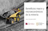 Presentación de PowerPointminingpress.com/media/briefs/iimpcdc-beneficios-macro-y... · 2017-07-12 · de Sechura, Fosfatos Mantaro, Quicay II. Cartera de proyectos por tipo de mineral: