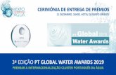 3ª EDIÇÃO PT GLOBAL WATER AWARDS 2019...EPAL PROJETO MENÇÃO HONROSA PROJETO EM DESTAQUE Doação de Estação de Tratamento de Água Móvel assegurando água potável a 3.000