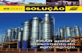 ESAB apóia o crescimento do agronegócio · 2019-01-25 · co marketing@esab.com.br. Boa leitura. Antonio Plais Gerente de Marketing – ESAB Brasil #8 2007. 4 OUTUBRO Nº 8 2007.