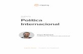 EMENTA Política Internacional · 2019-10-18 · Ementa Política Internacional - Curso Extensivo CACD 2020. Ementa do curso extensivo de Política Internacional para o CACD 2020.