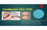 Coinfeccion VIH / VHCammvih.org/assets/03-InfecciónporVirusdelaHepatitisC.pdf · coinfeccion vih / vhccoinfeccion vih / vhc dr. juan pablo alvarez mendoza clisida, hospital regional