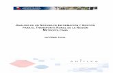 Estudio Transporte Rural - Informe Final · 2009-07-17 · anÁlisis de un sistema de informaciÓn y gestiÓn para el transporte rural de la regiÓn metropolitana informe final control