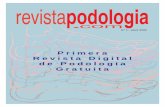 Primera Revista Digital de Podologia Gratuita Digital Gratuita Espa… · Mendonça, Rosana Prudente y Vânia Mendonça. Brasil. Ventajas de la utilización de la auricoloterapia