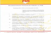 plataforma.psb40.org.brplataforma.psb40.org.br/documents/resolucao.pdf · 2018-06-05 · PARTIDO SOCIALISTA BRASILEIRO Socialismo e Liberdade Art. 60 - A direção nacional disponibilizará