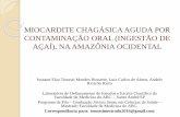 MIOCARDITE CHAGÁSICA AGUDA POR CONTAMINAÇÃO ORAL …cardiolatina.com/wp-content/uploads/2019/11/2-RELATO-DE... · 2019-11-21 · precordial (isodifasismo) em V 6 Sobrecarga ventricular