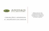 CRIAÇÃO ANIMAL E AGROECOLOGIA - CTA-ZM · 2019-02-04 · grupo de extensÃo em interface com pesquisa animais para agroecologia agricultoras familia viÇosa-mg 2018 criaÇÃo animal